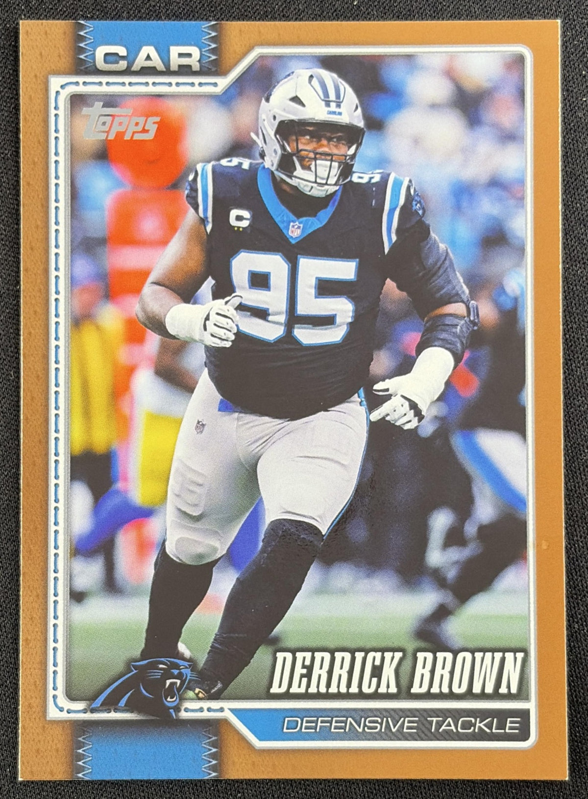 Derrick Brown 2026 Topps Gold /2026 Panthers