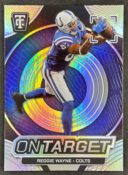 Reggie Wayne 2024 Totally Certified On Target Mirror Colts Sports Trading Cards