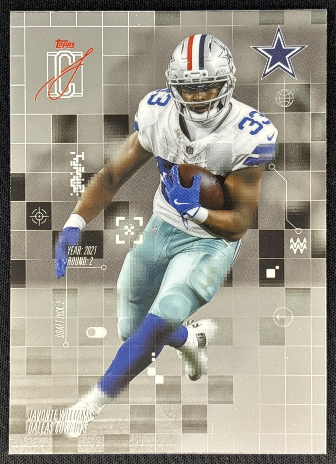 Javonte Williams 2025 Topps Signature Class After Image Cowboys Sports Trading Cards