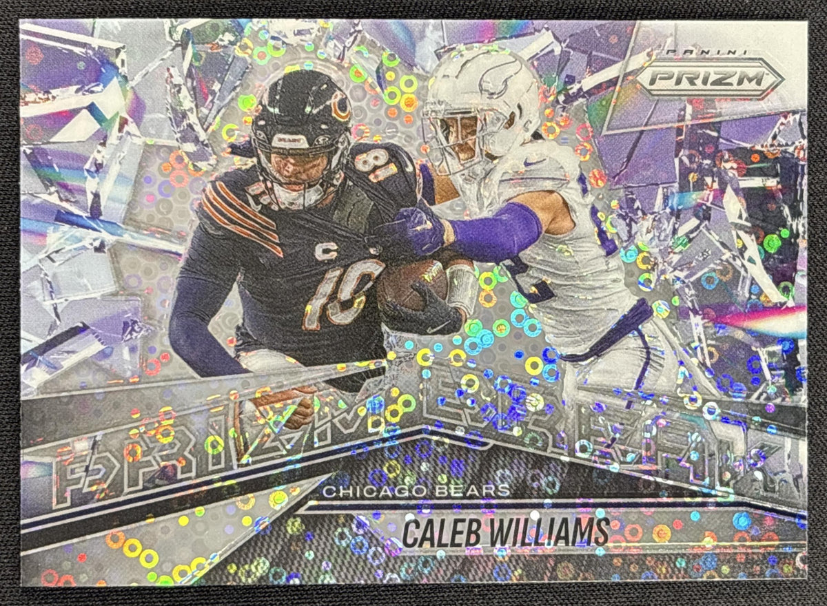 Caleb Williams 2025 Panini Prizm Break No Huddle Bears