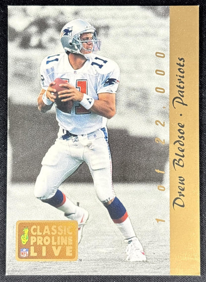 Drew Bledsoe 1993 Classic Proline Live Patriots Sports Trading Cards
