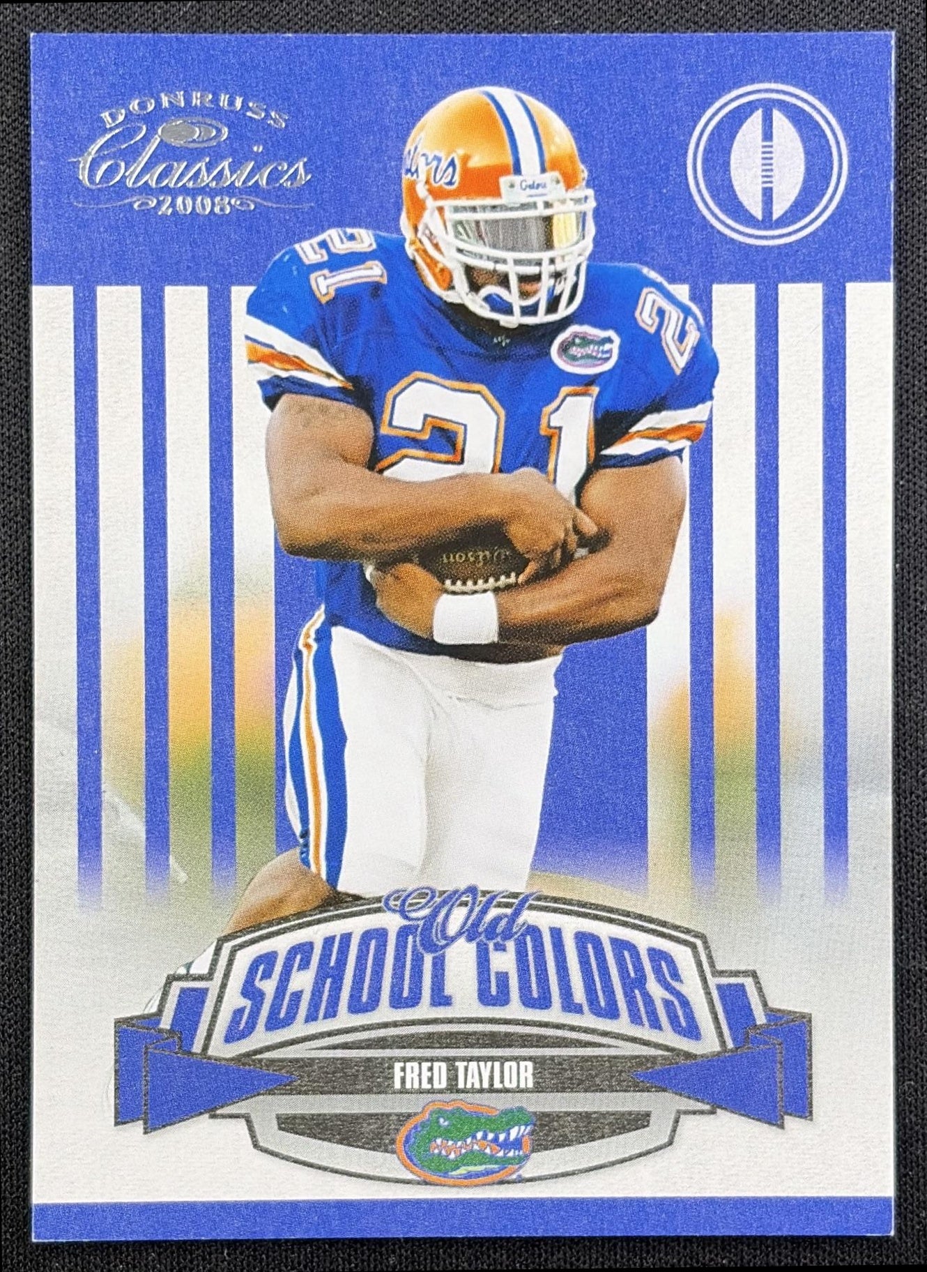 Fred Taylor 2008 Donruss Classics Old School Colors /1000 Gators