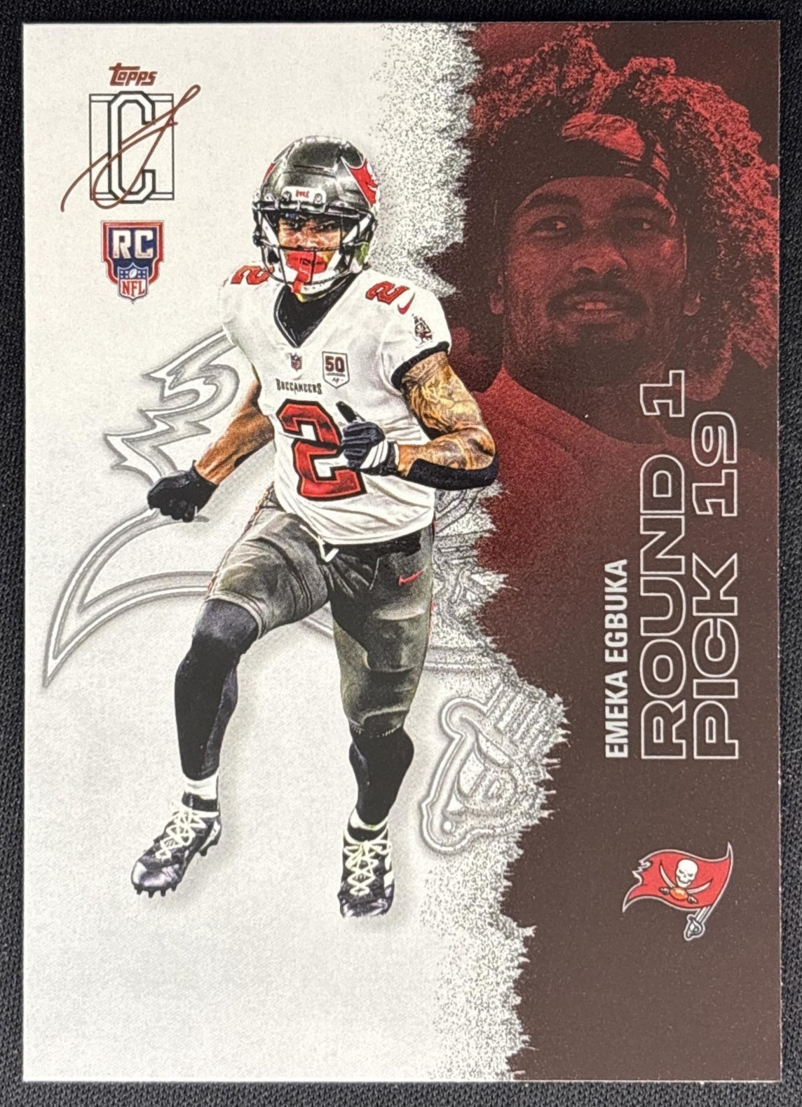 Emeka Egbuka 2025 Topps Signature Class Rookie Buccaneers Sports Trading Cards