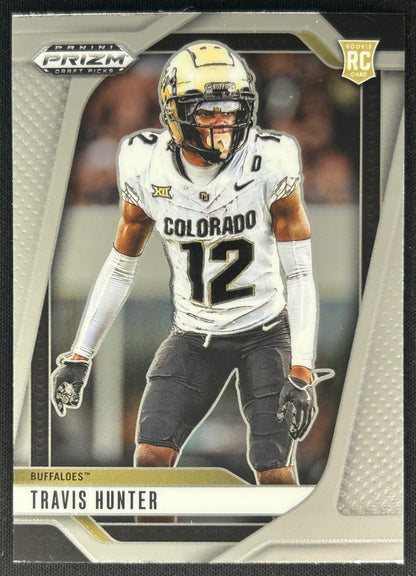 Travis Hunter 2025 Prizm Draft Picks Buffaloes Jaguars Sports Trading Cards