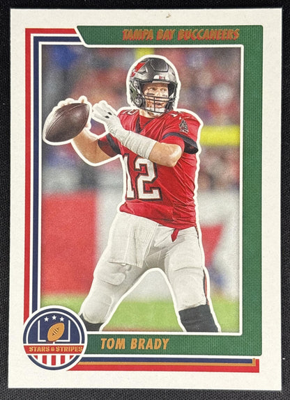 Tom Brady 2021 Panini Chronicles Stars and Stripes Buccaneers Sports Trading Cards