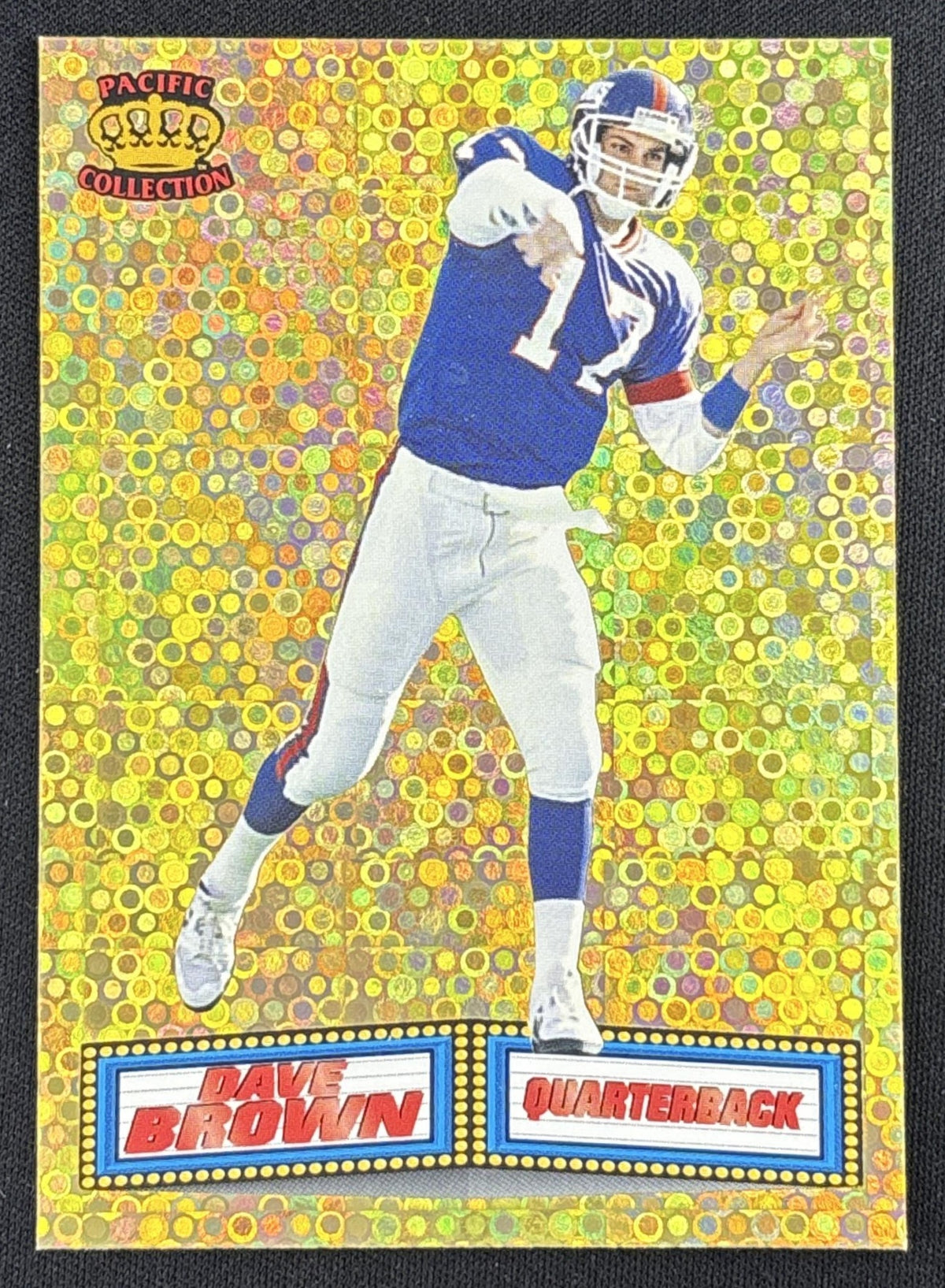 Dave Brown 1994 Pacific Marquee Prisms Gold Giants