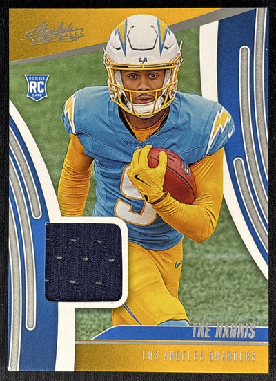 Tre Harris 2025 Panini Absolute Rookie Materials Chargers Default Title Football
