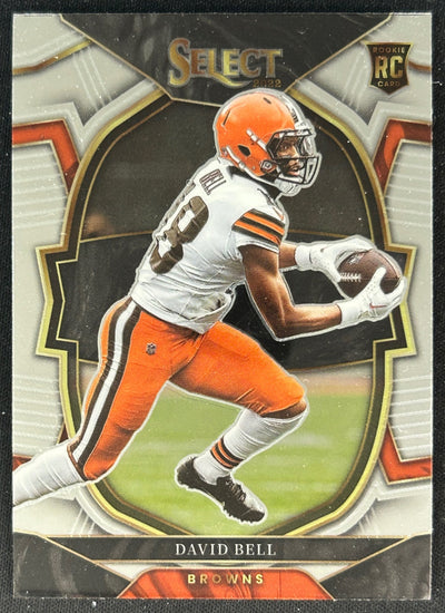 David Bell Select Concourse Cleveland Browns Sports Trading Cards