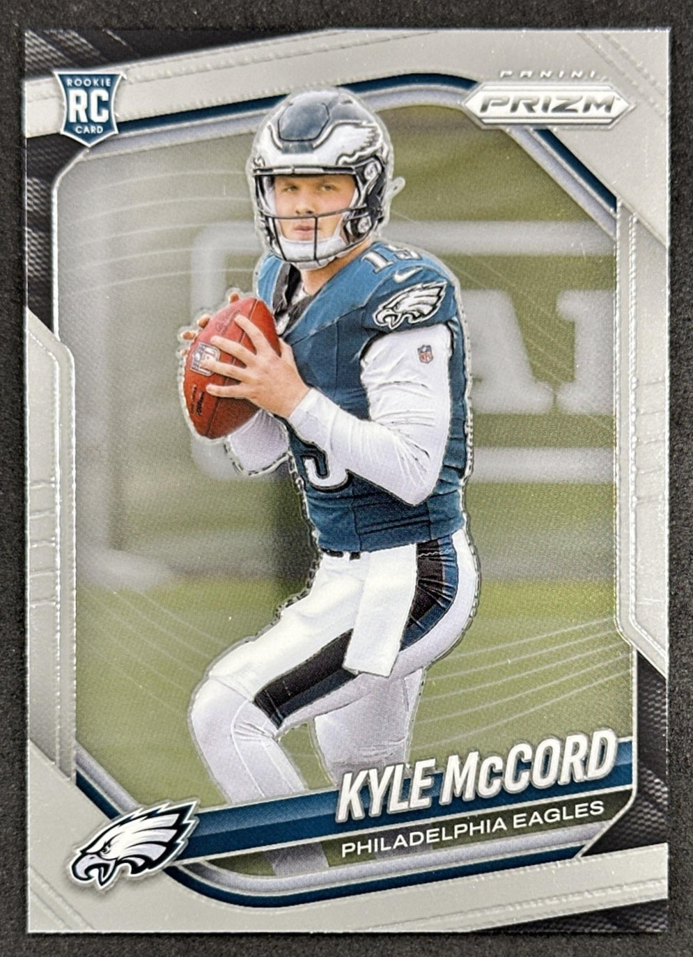 Kyle McCord 2025 Panini Prizm Eagles front