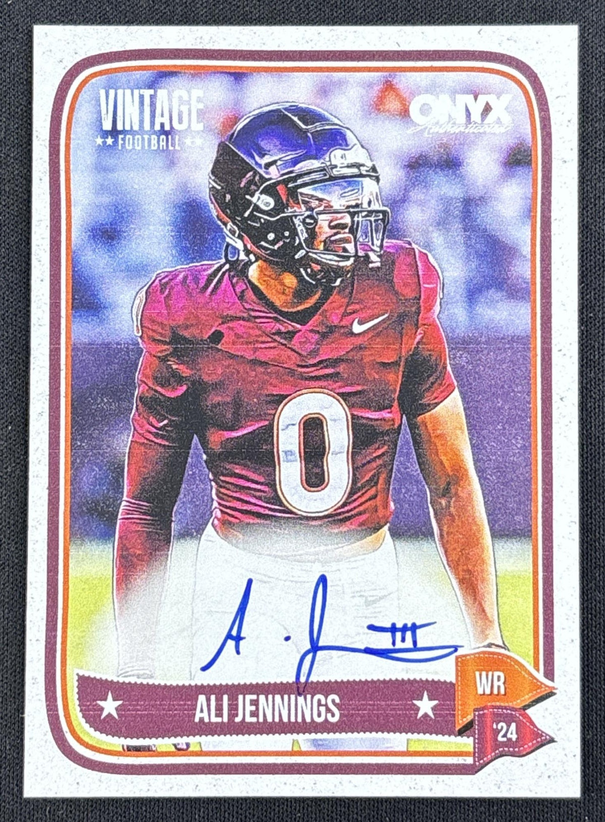 Ali Jennings III 2024 Onyx Vintage Collection Auto