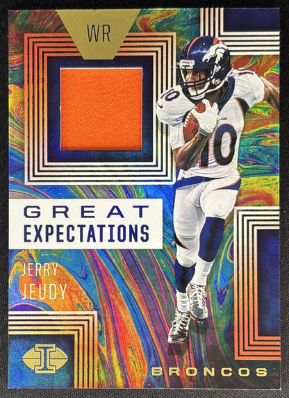 Jerry Jeudy 2020 Panini Illusions Great Expectations