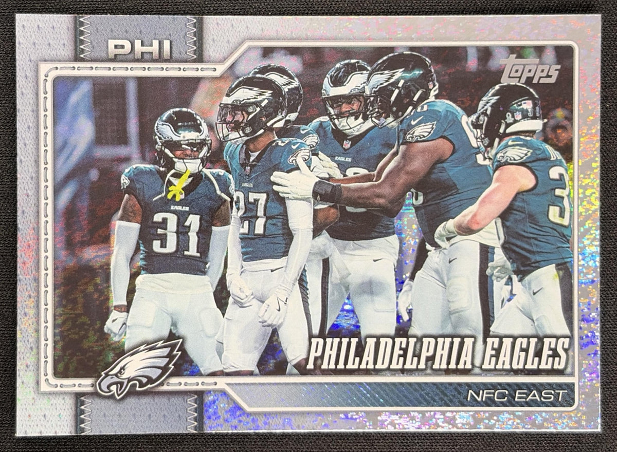 Philadelphia Eagles 2026 Topps Rainbow Foil