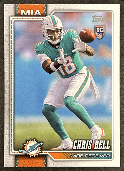 Chris Bell 2026 Topps Flagship Rookie Dolphins Sports Trading Cards