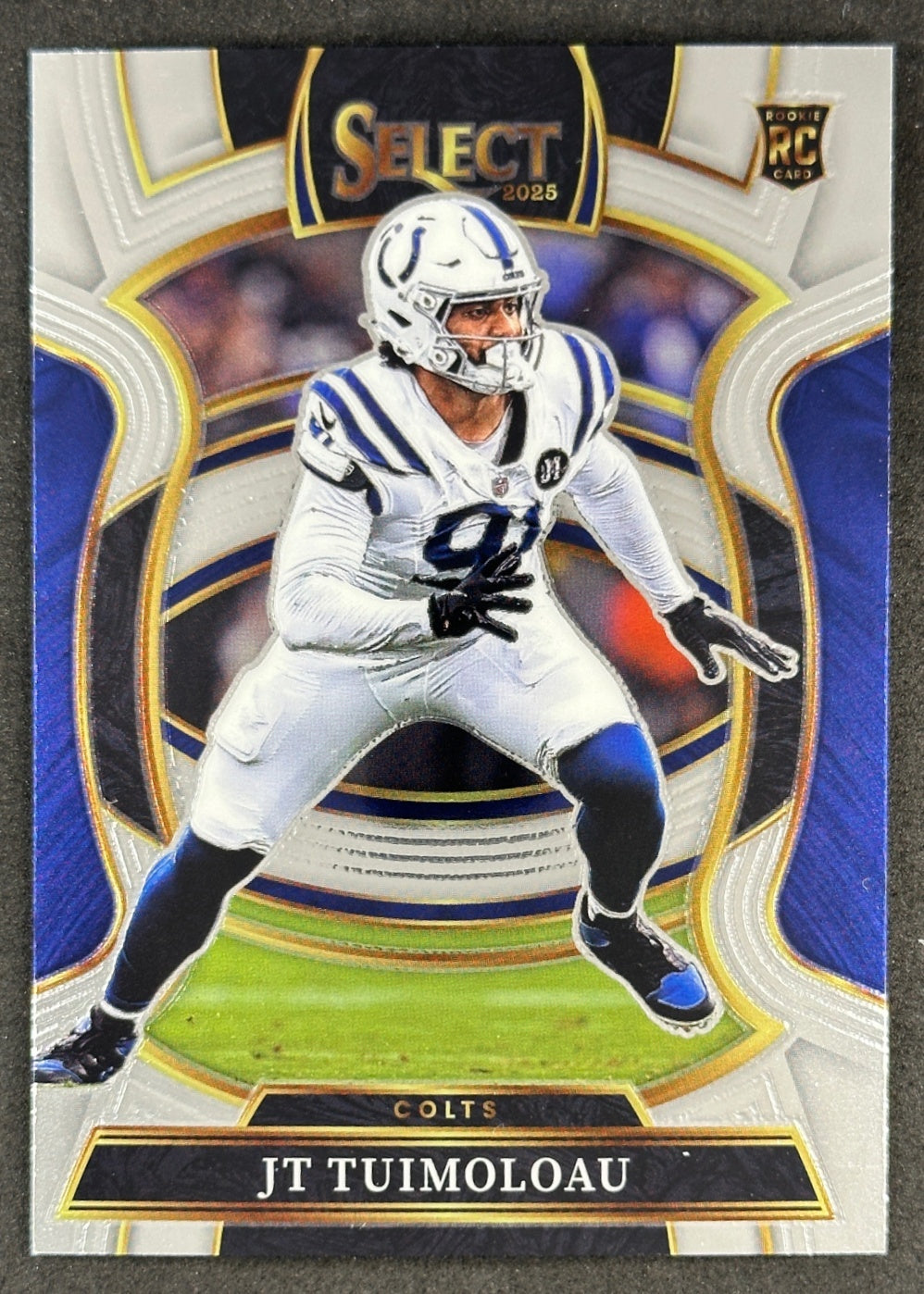 JT Tuimoloau 2025 Select Concourse Colts Sports Trading Cards