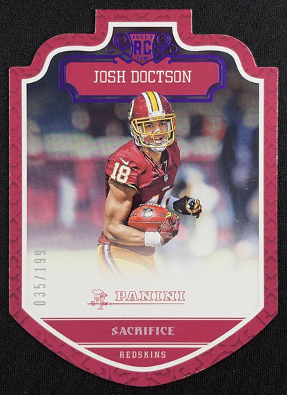 Josh Doctson 2016 Panini Sacrifice Die Cuts /199 Redskins