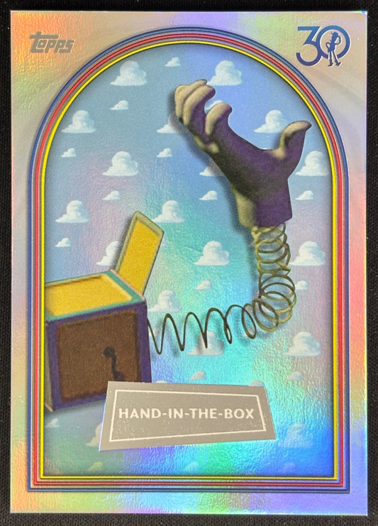 Hand-in-the-Box 2025 Topps Pixar Crystal 30 Years of Toy Story Non-Sports Trading Cards