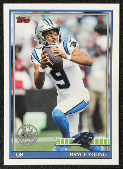 Bryce Young 2026 Topps 1991 Panthers front