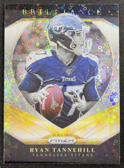 Ryan Tannehill 2020 Panini Prizm Brilliance Prizms No Huddle Titans Sports Trading Card