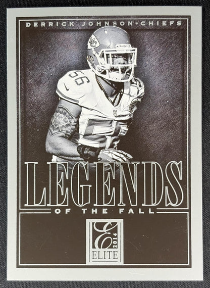 Derrick Johnson 2014 Panini Elite Legends of the Fall Silver Chiefs - Front
