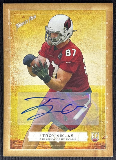 Troy Niklas 2014 Topps Turkey Red Auto Cardinals Default Title Sports Trading Cards