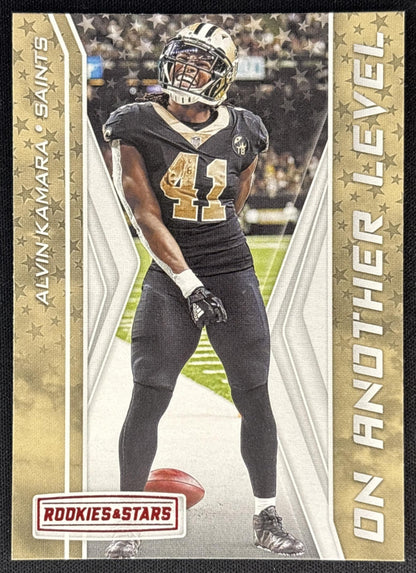 Alvin Kamara 2019 Panini Rookies & Stars On Another Level Saints