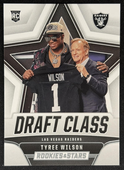 Tyree Wilson 2023 Panini Rookies & Stars Draft Class Raiders Default Title Sports Trading Card