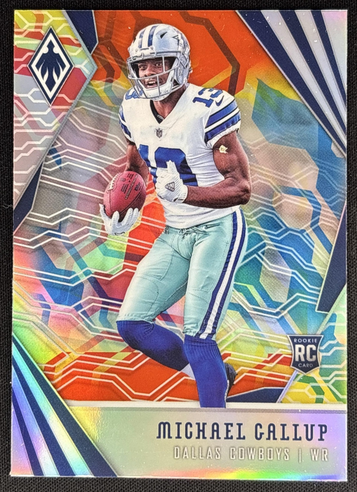 Michael Gallup 2018 Panini Phoenix Color Burst Cowboys