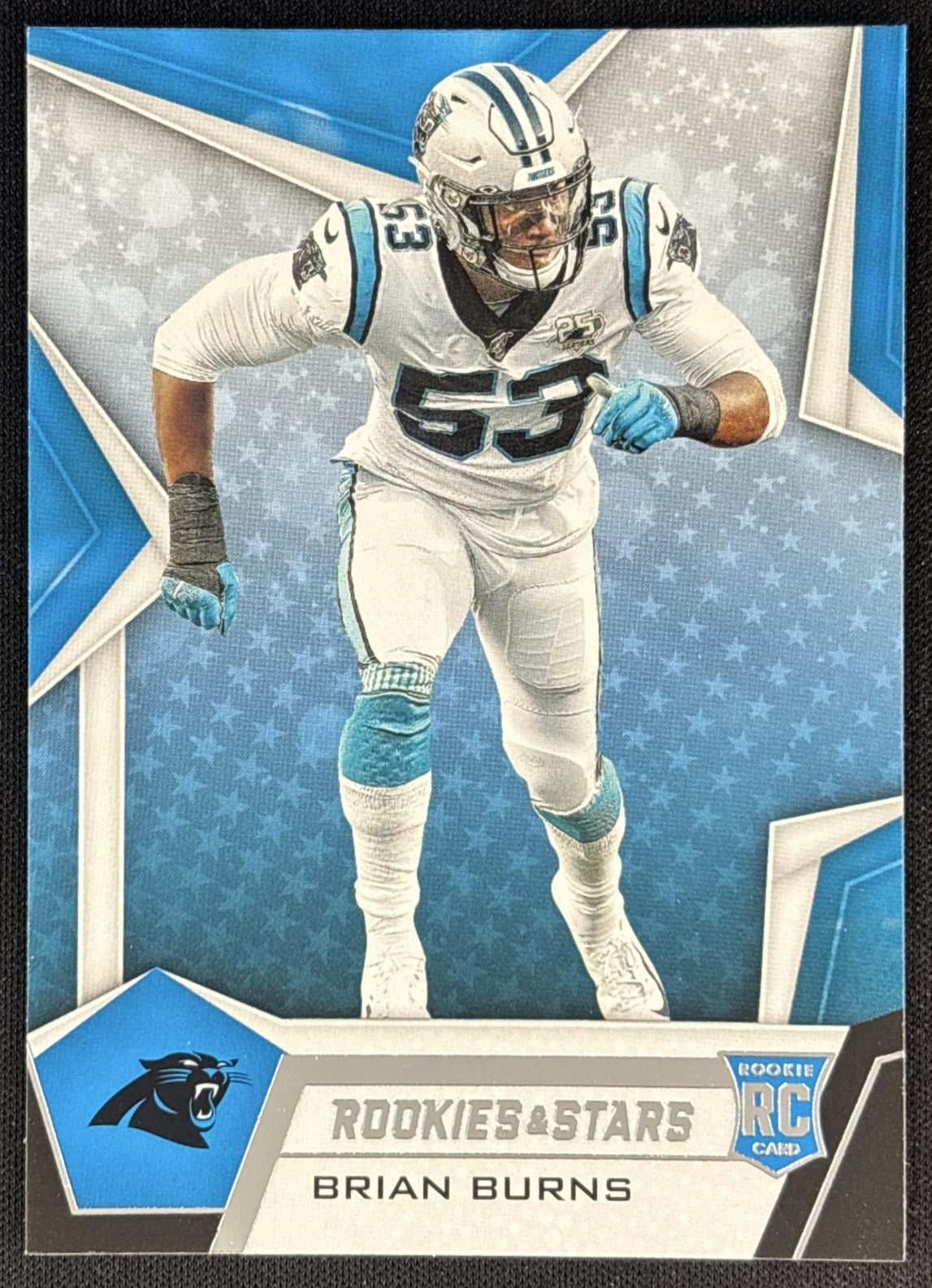 Brian Burns 2019 Panini Rookies & Stars Panthers