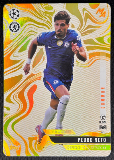 Pedro Neto 2025 Topps Match Attax Madness UEFA Champions League Common Chelsea Sports Trading Cards