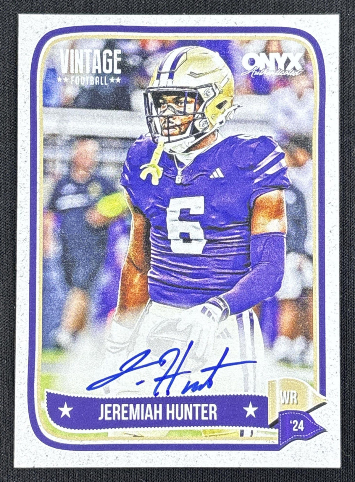 Jeremiah Hunter 2024 Onyx Vintage Collection Auto #1