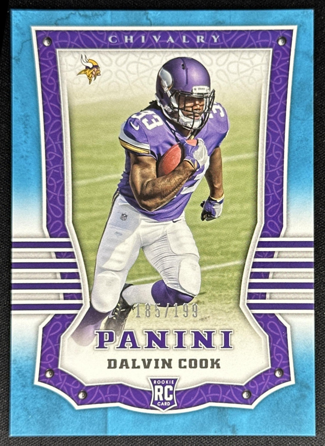 Dalvin Cook 2017 Panini Chivalry /199 Vikings