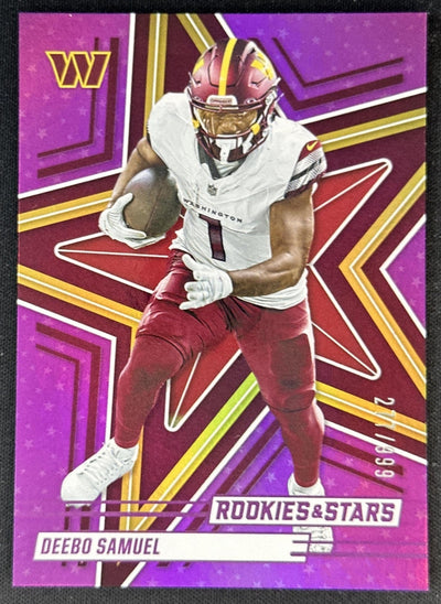 Deebo Samuel 2025 Panini Rookies & Stars Purple /999 Commanders