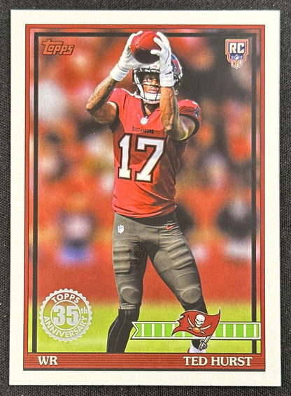 Ted Hurst 2026 Topps Flagship 1991 Rookie Buccaneers