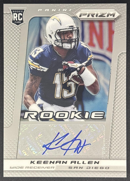 Keenan Allen 2013 Panini Prizm Auto Chargers Sports Trading Cards