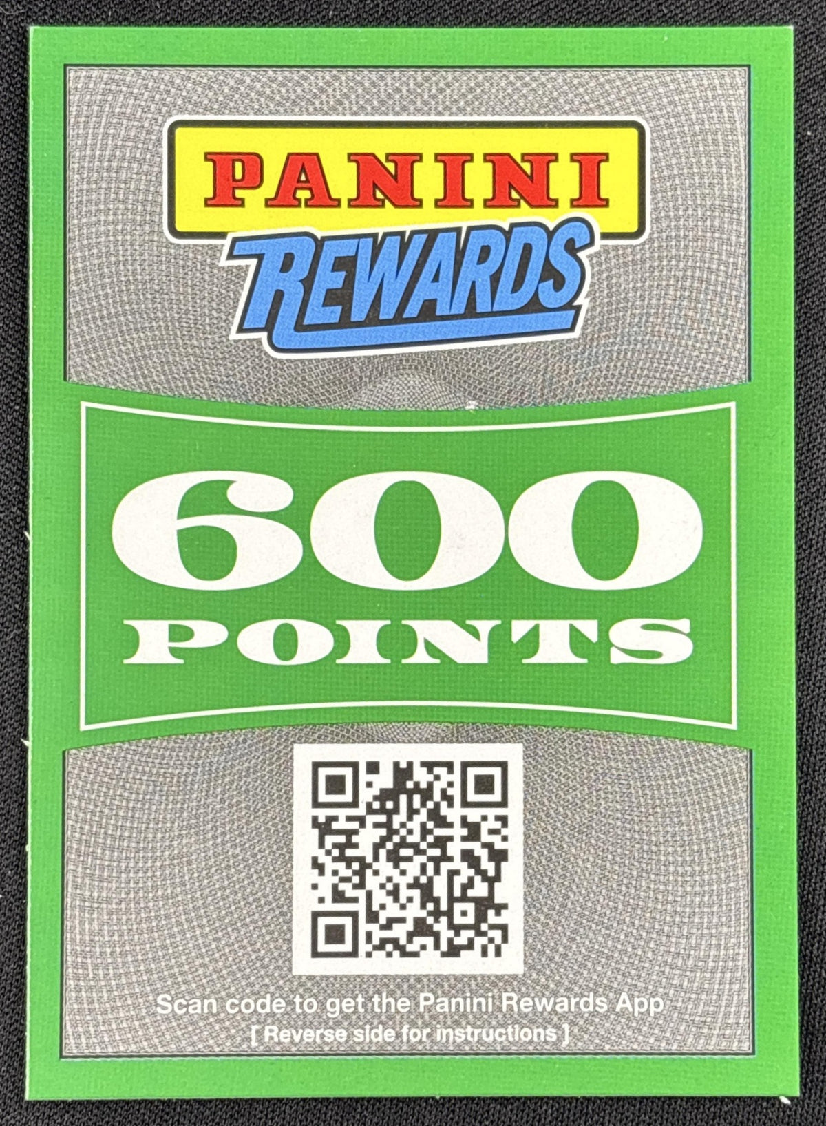 600 Panini Points Rewards
