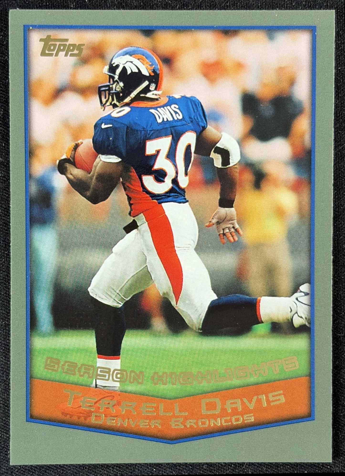 Terrell Davis 1999 Topps Broncos