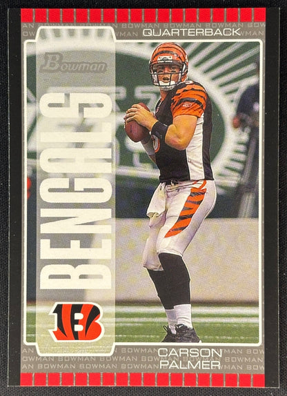Carson Palmer 2005 Bowman Bengals Sports Trading Cards