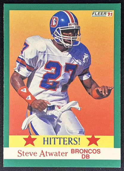 Steve Atwater 1991 Fleer Broncos - Front