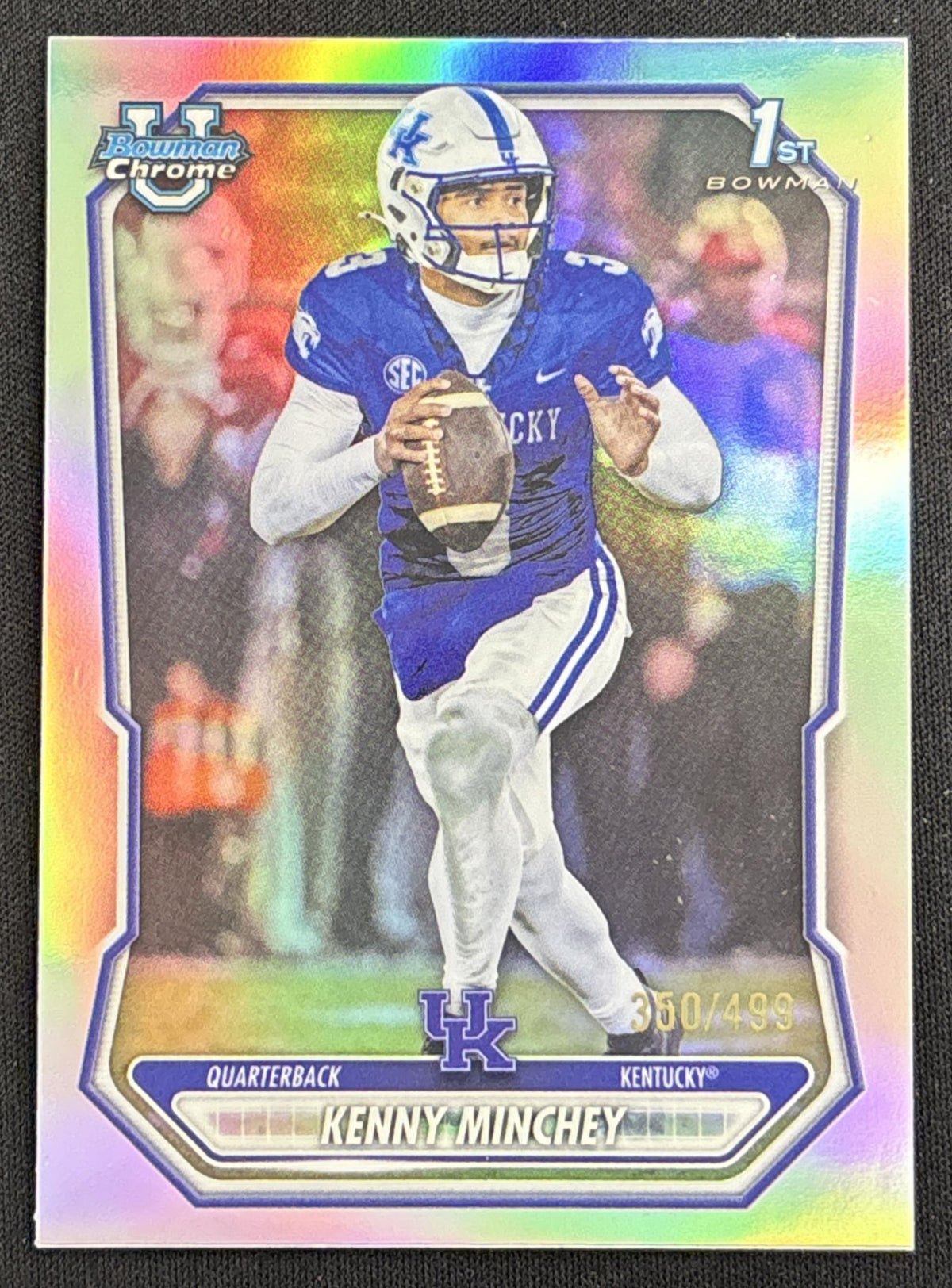 Kenny Minchey 2026 Bowman Chrome Prospects Refractor /499 Wildcats