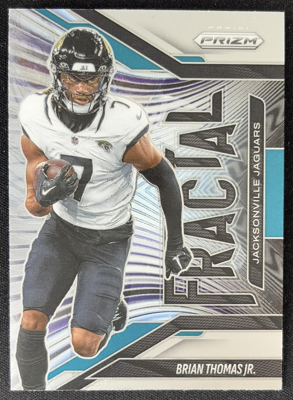 Brian Thomas Jr. 2025 Panini Prizm Fractal Jaguars