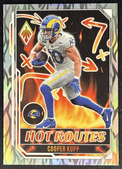 Cooper Kupp 2022 Panini Phoenix Hot Routes Rams
