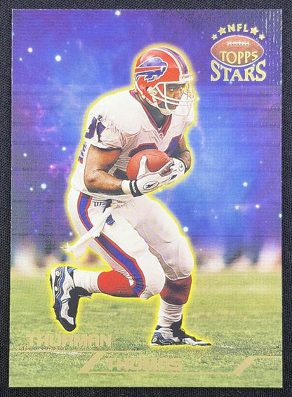 Thurman Thomas 1998 Topps Stars Gold Star /1999 Bills
