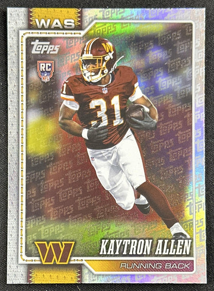 Kaytron Allen 2026 Topps Flagship Fanatics Foil Commanders