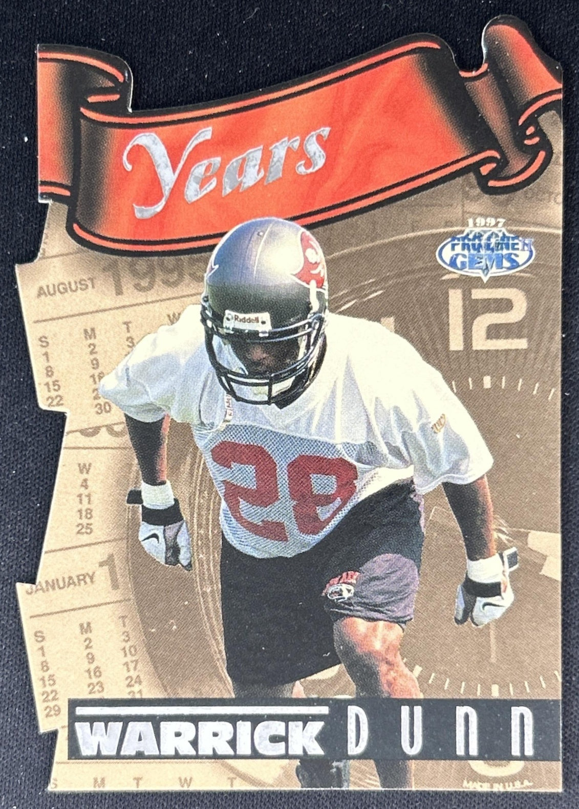 Warrick Dunn Proline Gems Years Buccaneers front
