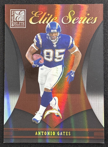Antonio Gates 2006 Donruss Elite Series Black /500 Chargers
