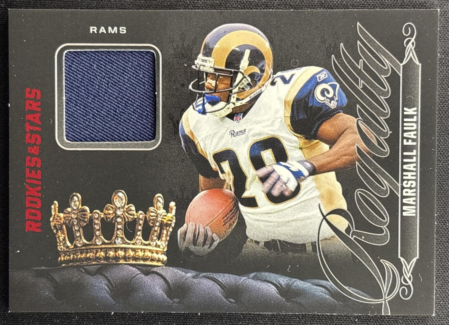 Marshall Faulk 2025 Panini Rookies & Stars Royalty Rams