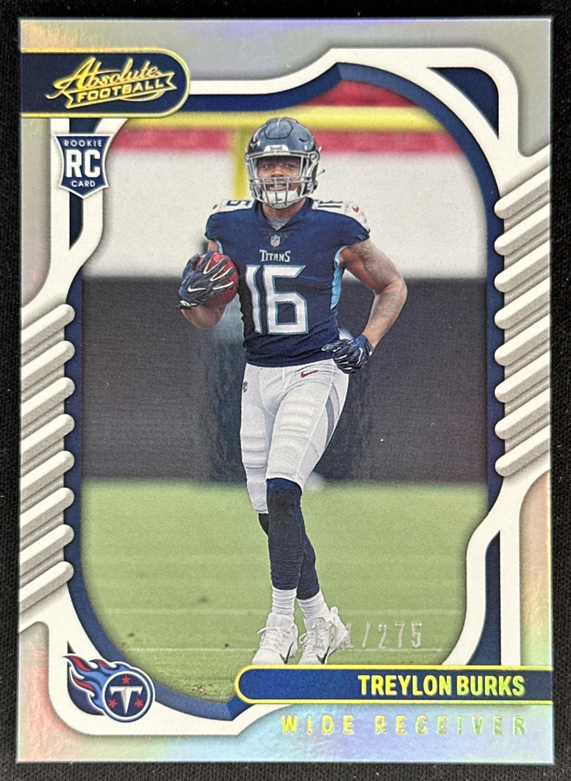 Treylon Burks 2022 Panini Absolute Spectrum Silver /275 Titans front