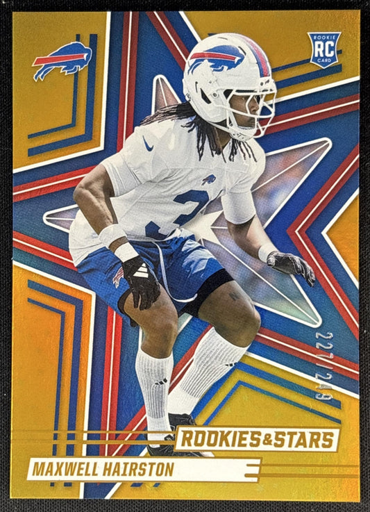 Maxwell Hairston 2025 Panini Rookies & Stars Orange /249