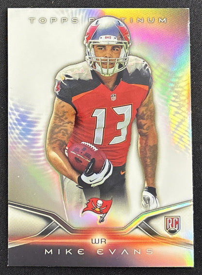 Mike Evans 2014 Topps Platinum Buccaneers front