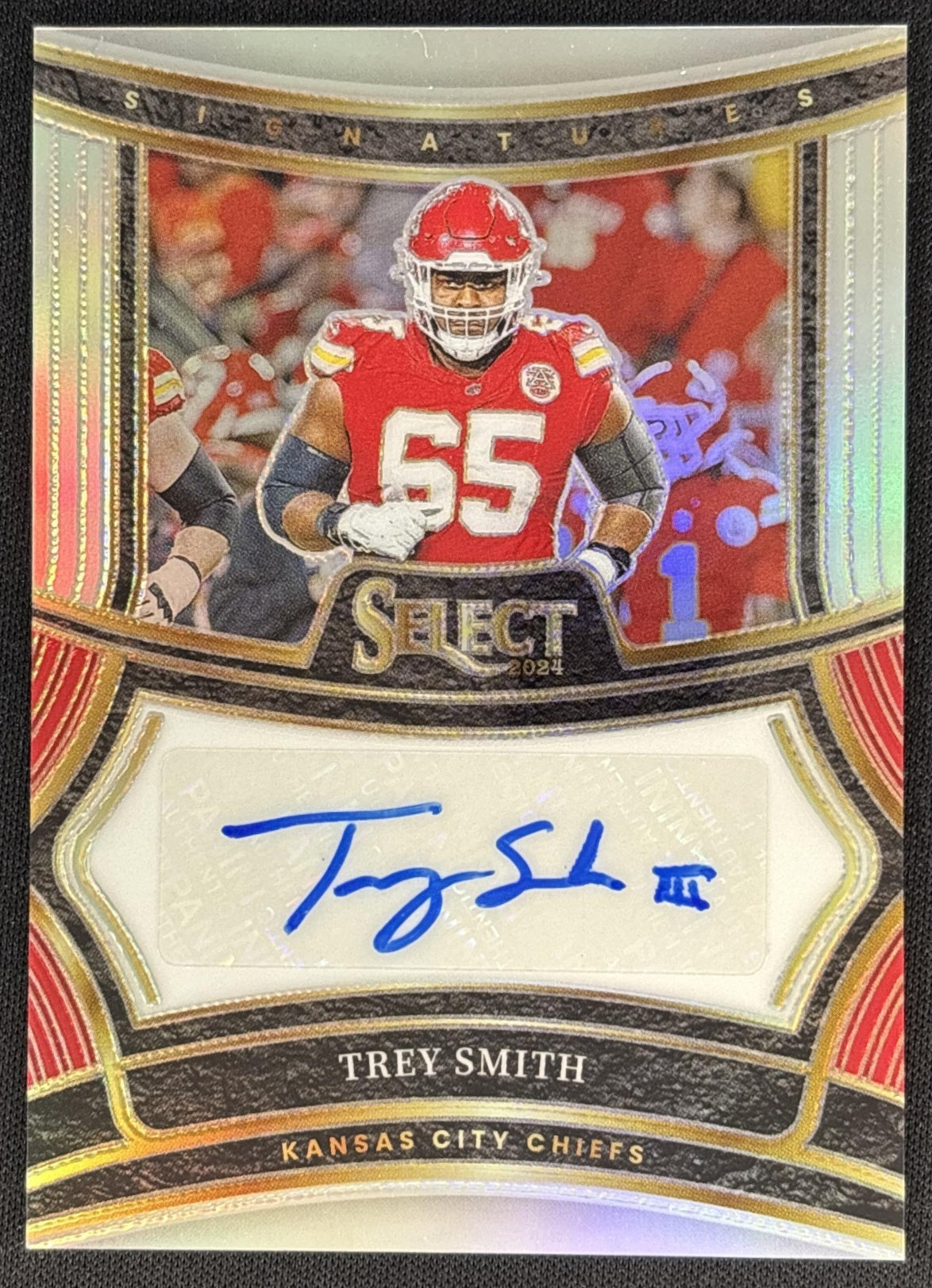 Trey Smith 2024 Panini Select Signatures /399 Chiefs